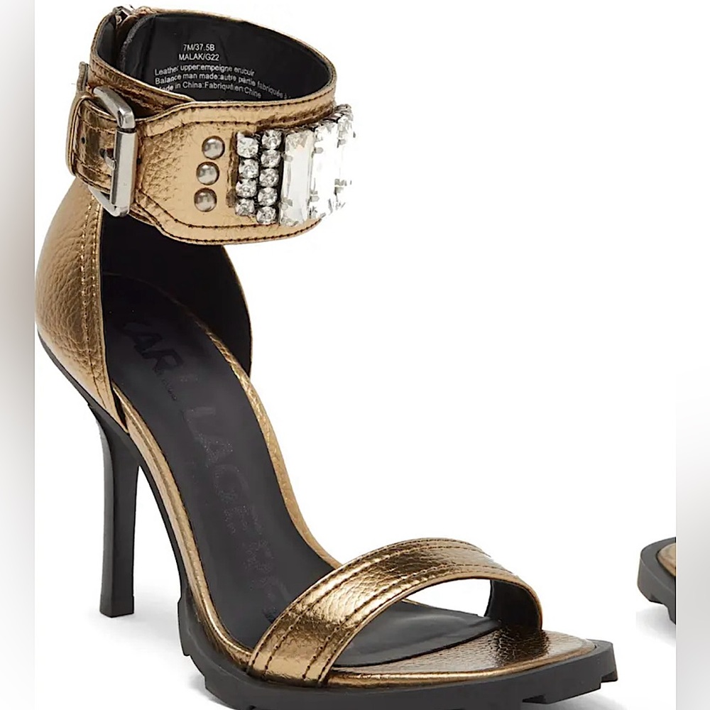 Karl Lagerfeld Paris Malak Ankle Strap Sandal size 8.5